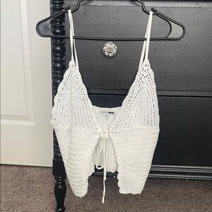 Fashion Nova White Knit Camisole